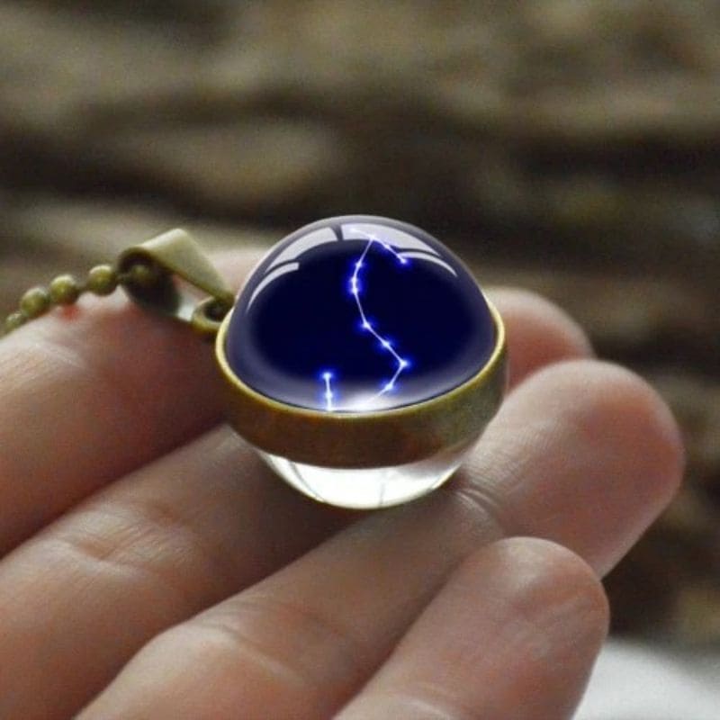 Pendentif en bronze constellation du scorpion