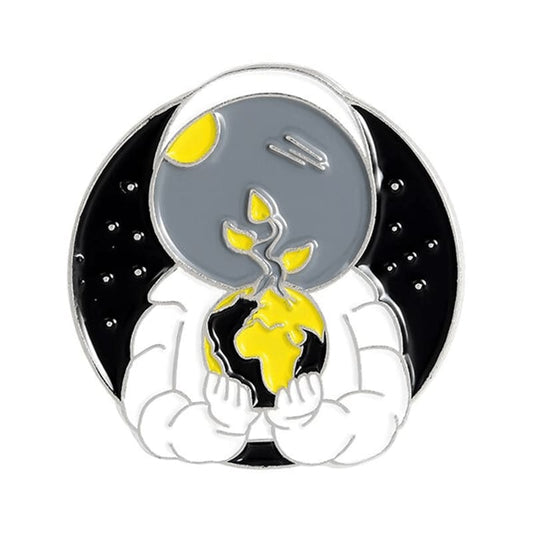 Pin's Astronaute protecteur