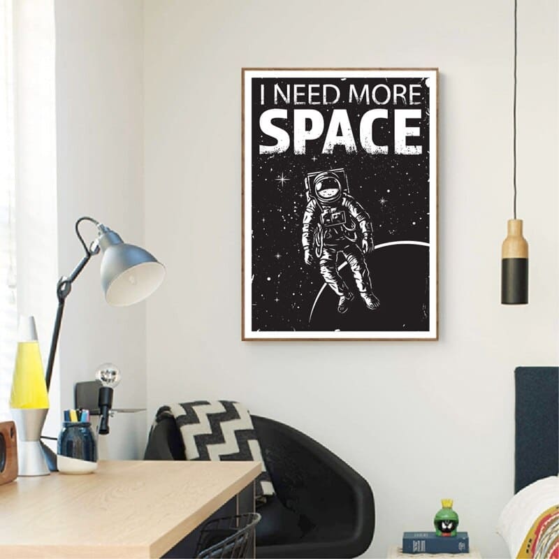 Poster "I need more SPACE"