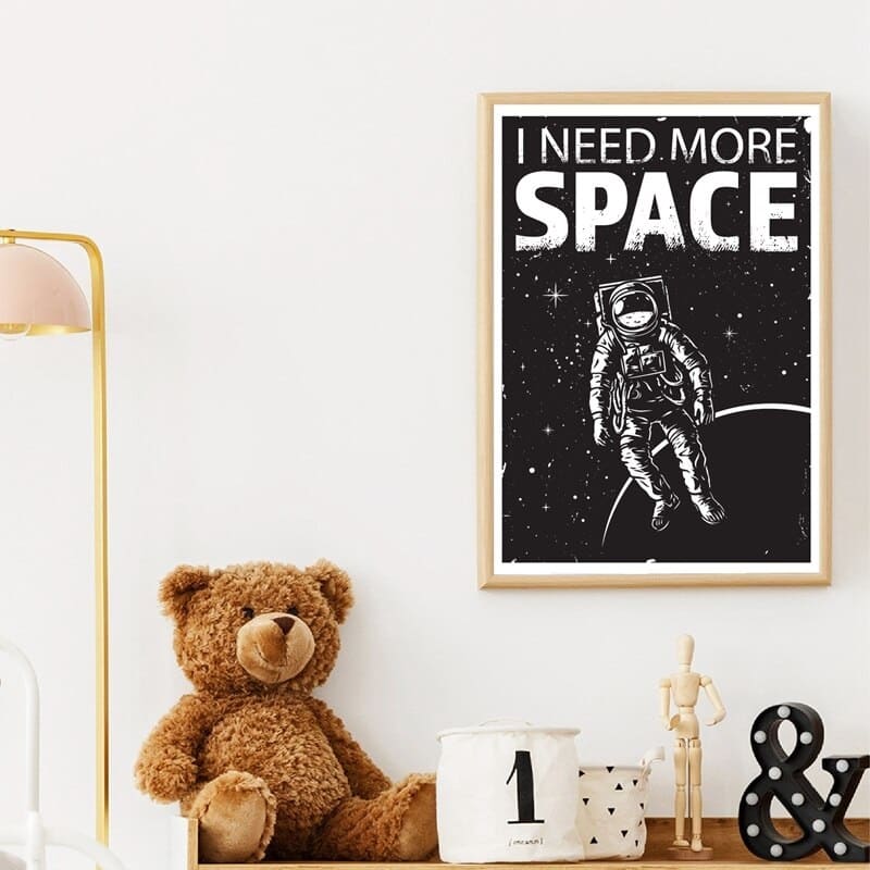 Poster "I need more SPACE"