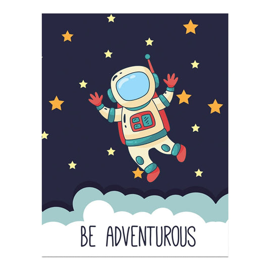 Poster aventurier etoiles