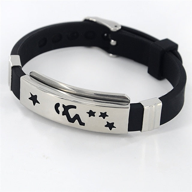 Bracelet Signe du Zodiaque en Silicone - Espace Stellaire