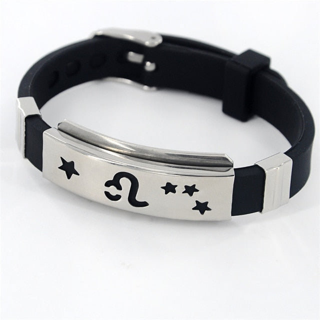 Bracelet Signe du Zodiaque en Silicone - Espace Stellaire