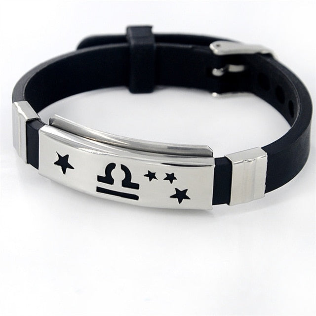 Bracelet Signe du Zodiaque en Silicone - Espace Stellaire