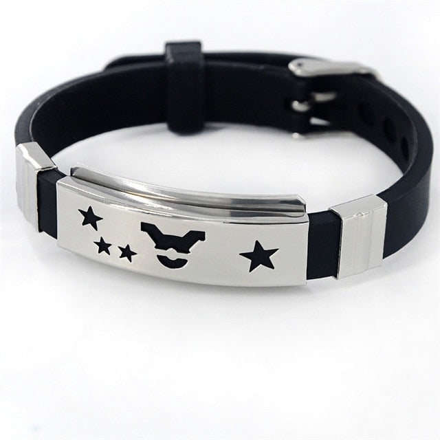 Bracelet Signe du Zodiaque en Silicone - Espace Stellaire